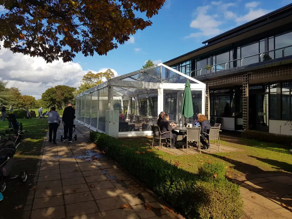 Golf Club Café Marquee