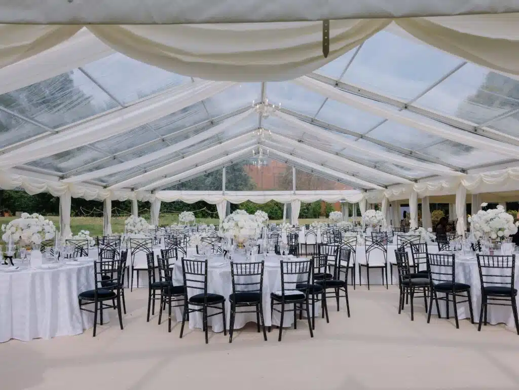 Clear 9m marquee