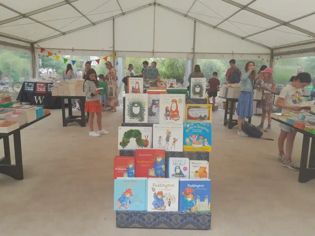 Book marquee
